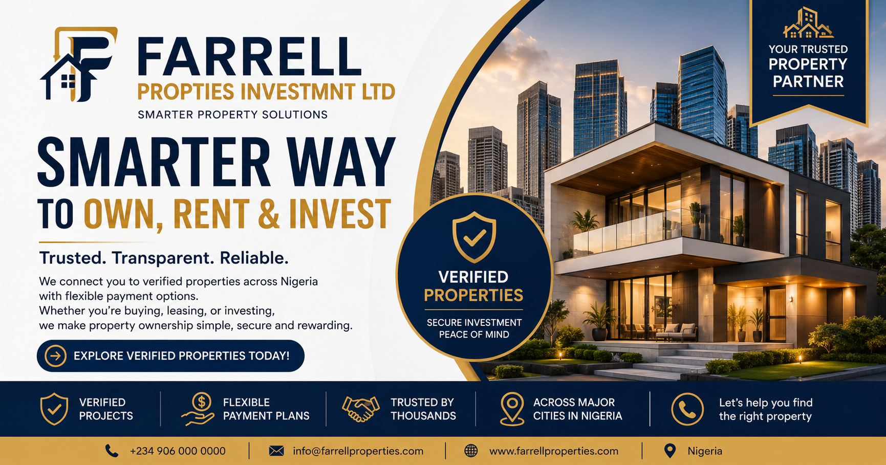 Trusted Real Estate Solutions in Nigeria